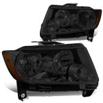 2011 Jeep Grand Cherokee Smoked Headlights