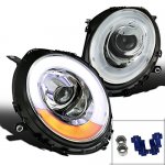Mini Cooper 2007-2012 LED DRL Projector Headlights