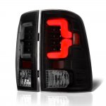 2013 Dodge Ram 2500 Black Smoked Custom LED Tail Lights