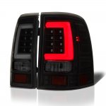 2003 Ford Explorer Black Smoked Tube LED Tail Lights
