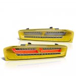 Chevy Camaro 2016-2018 Yellow LED Tail Lights Sequential Turn Signals