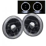 1967 Buick Special Black Halo Sealed Beam Headlight Conversion Low Beams