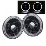 1971 Mercury Cougar Black Halo Sealed Beam Headlight Conversion Low Beams 1971 Mercury Cougar Black Halo Sealed Beam Headlight Conversion Low Beams