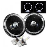 VW Vanagon 1981-1985 Black Halo LED Headlights Conversion Kit