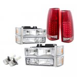 1997 Chevy Tahoe LED Headlights Conversion LED Tail Lights