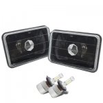 Mercury Capri 1991-1994 Black LED Headlights Conversion Kit