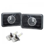 1985 Mercury Marquis Black LED Projector Headlights Conversion Kit