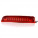 2014 Chevy Silverado Red Full LED Third Brake Light Cargo Light