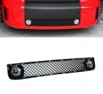 Scion xB 2008-2010 Black Front Grill Clear Fog Light