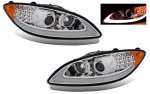 International ProStar 2008-2017 DRL Projector Headlights LED Signal Light