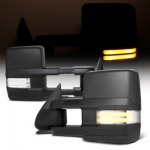 2002 GMC Yukon Towing Mirrors Clear LED DRL Power Heated 2002 GMC Yukon Towing Mirrors Clear LED DRL Power Heated