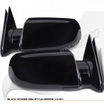GMC Suburban 1992-1999 Black Powered Side Mirrors