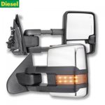 2015 GMC Sierra 3500HD Diesel Chrome Towing Mirrors LED Lights Power Heated