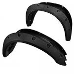 Dodge Ram 1500 2009-2018 Fender Flares Pocket Rivet Textured 5 Inch