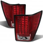2010 Jeep Grand Cherokee Red and Clear LED Tail Lights 2010 Jeep Grand Cherokee Red and Clear LED Tail Lights