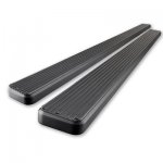 GMC Yukon XL 1500 2007-2014 iBoard Running Boards Black Aluminum 4 inch