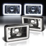 1987 Ford Country Squire Black Halo Tube Sealed Beam Headlight Conversion