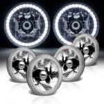 1983 BMW 5 Series LED Halo Sealed Beam Headlight Conversion