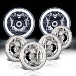 1972 Pontiac LeMans Halo Tube Sealed Beam Headlight Conversion