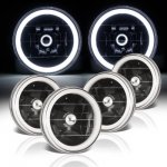 Plymouth Belvedere 1962-1970 Halo Tube Black Sealed Beam Headlight Conversion