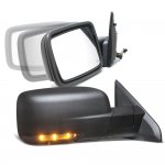 2015 Dodge Ram 1500 Power Folding Side Mirrors Smoked LED Signal