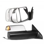 2013 Dodge Ram 1500 Chrome Power Folding Towing Mirrors Smoked LED Signal Heated
