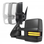 2000 Chevy Tahoe Power Folding Towing Mirrors Smoked LED DRL