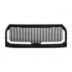 Ford F150 2015-2017 Black LED DRL Honeycomb Front Grille