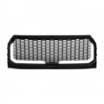 2015 Ford F150 Black LED DRL Honeycomb Front Grille