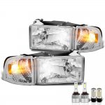 Dodge Ram 1994-2001 LED Headlight Bulbs Set Complete Kit