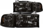 1997 Dodge Ram 2500 Smoked Headlights Corner Lights