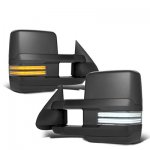 Chevy Silverado 2003-2006 Tow Mirrors Switchback LED DRL Sequential Signal