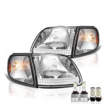 1999 Ford Expedition LED Headlight Bulbs Set Complete Kit