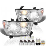 2011 Toyota Sequoia LED Headlight Bulbs Set Complete Kit