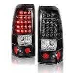 2005 Chevy Silverado LED Tail Lights Black 2005 Chevy Silverado LED Tail Lights Black
