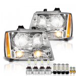 2011 Chevy Avalanche Headlights LED Bulbs Complete Kit
