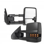 2016 Dodge Ram 3500 Tow Mirrors Smoked LED Lights Power Heated