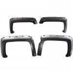 Chevy Silverado 1500 Short Bed 2014-2018 Black Fender Flares