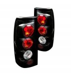 2002 Chevy Silverado 3500 Black Altezza Tail Lights