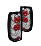 Chevy Silverado 1999-2002 Chrome Altezza Tail Lights
