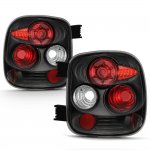 1999 GMC Sierra Stepside Black Altezza Tail Lights