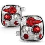 Chevy Silverado Stepside 1999-2004 Clear Altezza Tail Lights