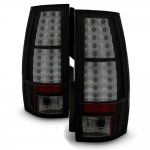 2007 Chevy Suburban Black Smoked LED Tail Lights