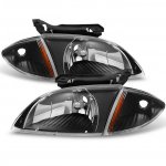 Chevy Cavalier 2000-2002 Black Headlights Chevy Cavalier 2000-2002 Black Headlights