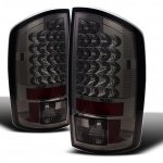 2007 Dodge Ram Smoked LED Tail Lights