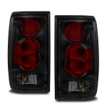 Toyota Pickup 1989-1995 Black Smoked Custom Tail Lights