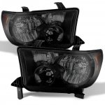 Toyota Sequoia 2008-2017 Black Smoke Euro Headlights