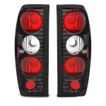 Nissan Frontier 1998-2004 Black Custom Tail Lights