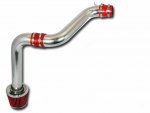 Honda Accord 1990-1993 Polished Cold Air Intake with Red Air Filter