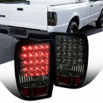 2007 Ford Ranger Smoked LED Tail Lights